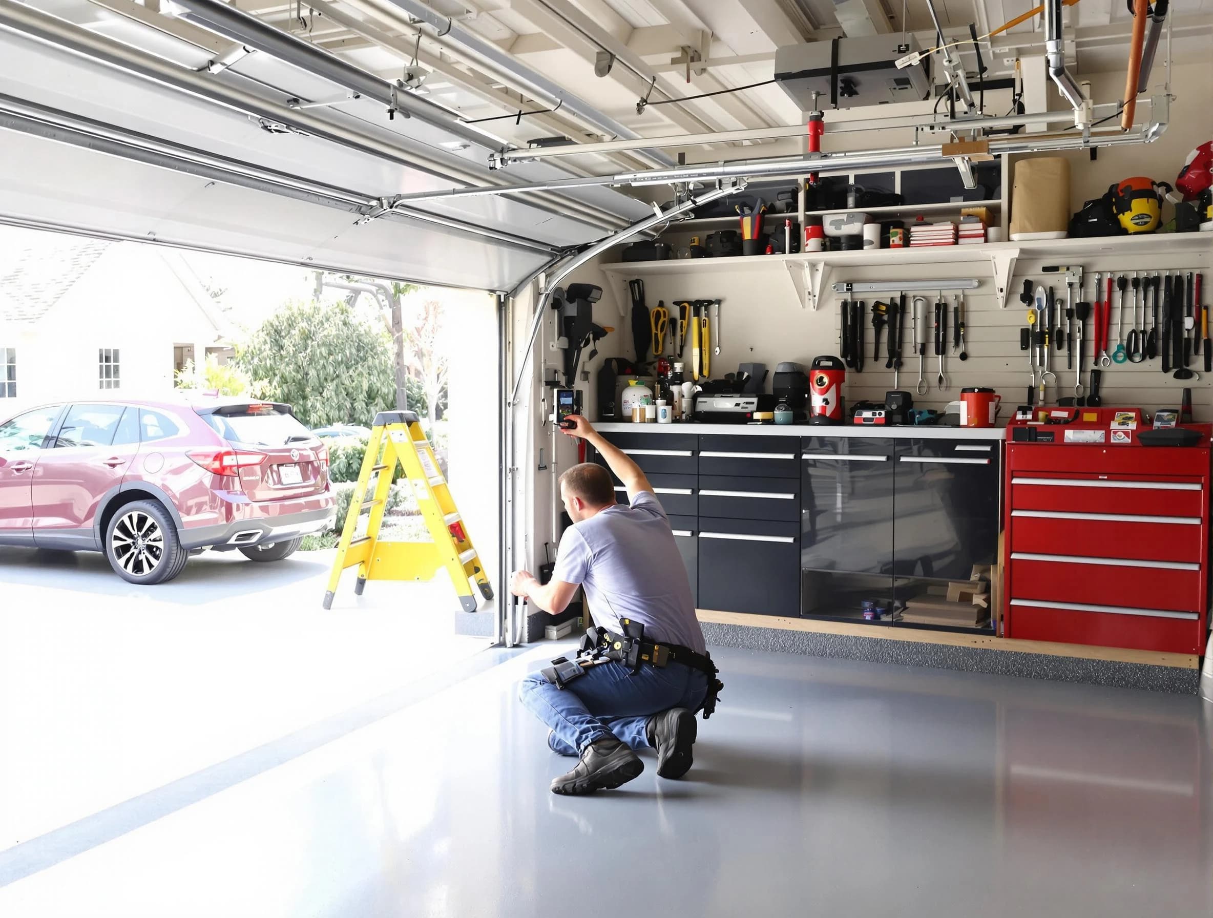 Local garage door repair service by North Valley Garage Door Repair in North Valley