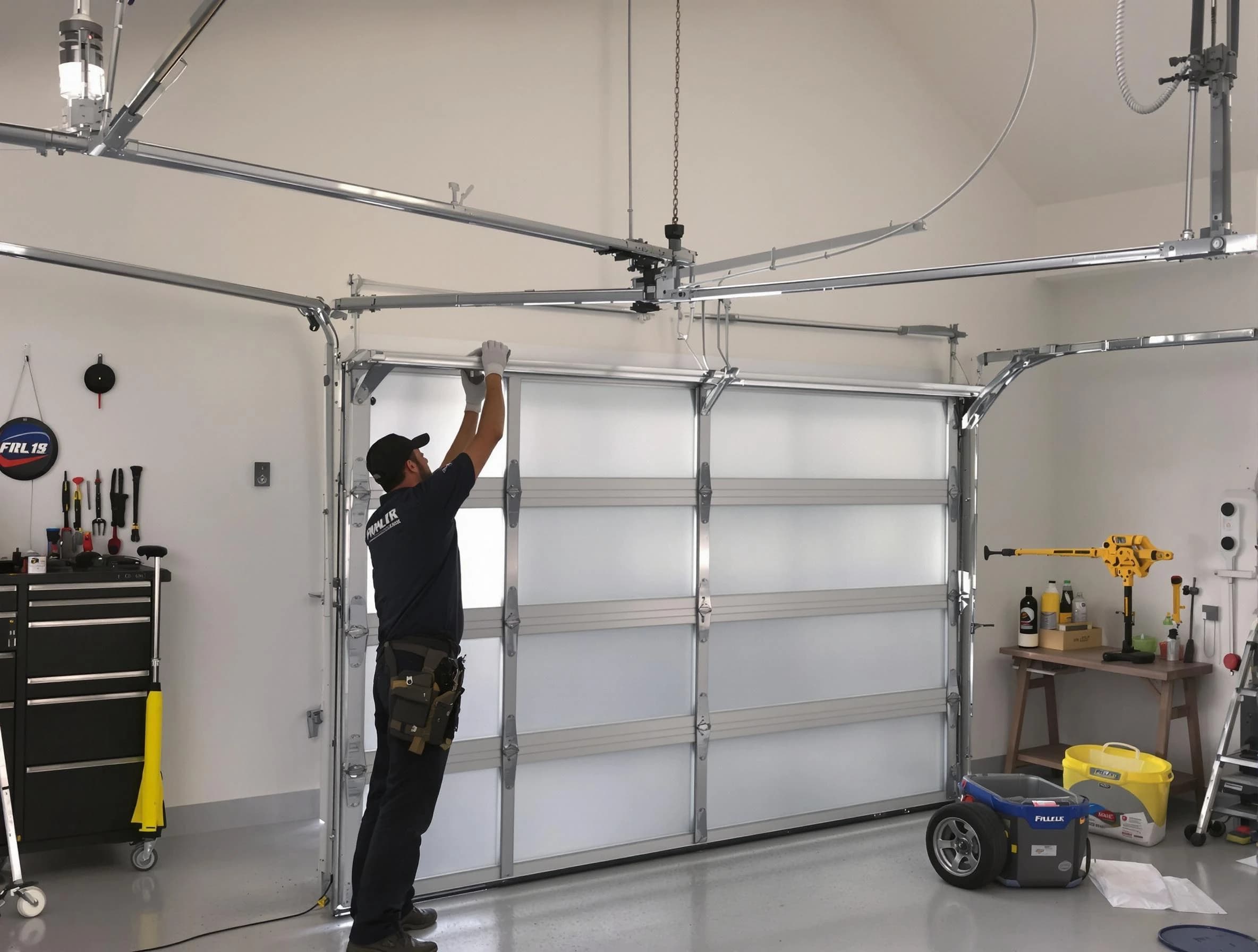 North Valley Garage Door Repair certified team performing precision garage door installation in North Valley