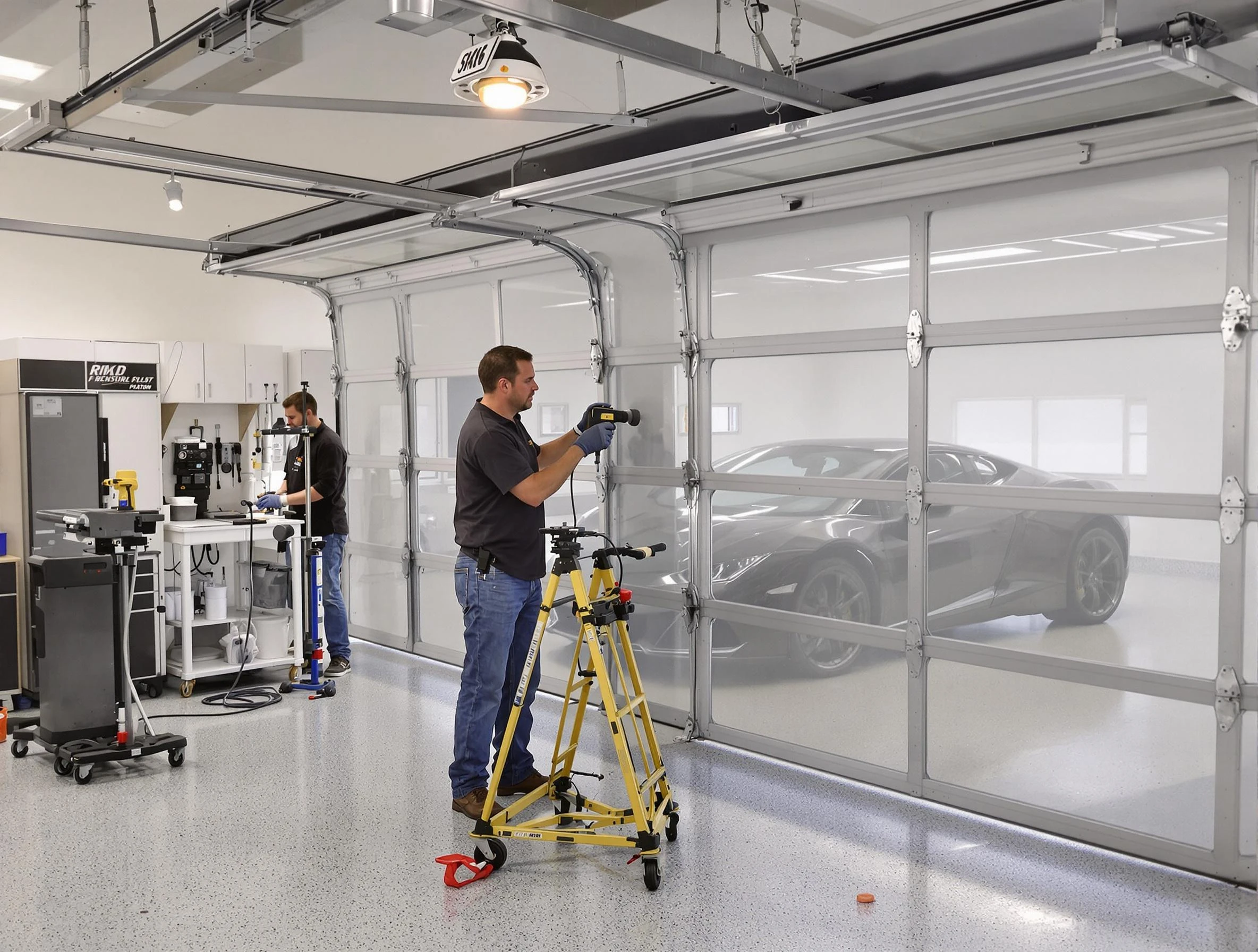 Garage Door Dents Repair in North Valley