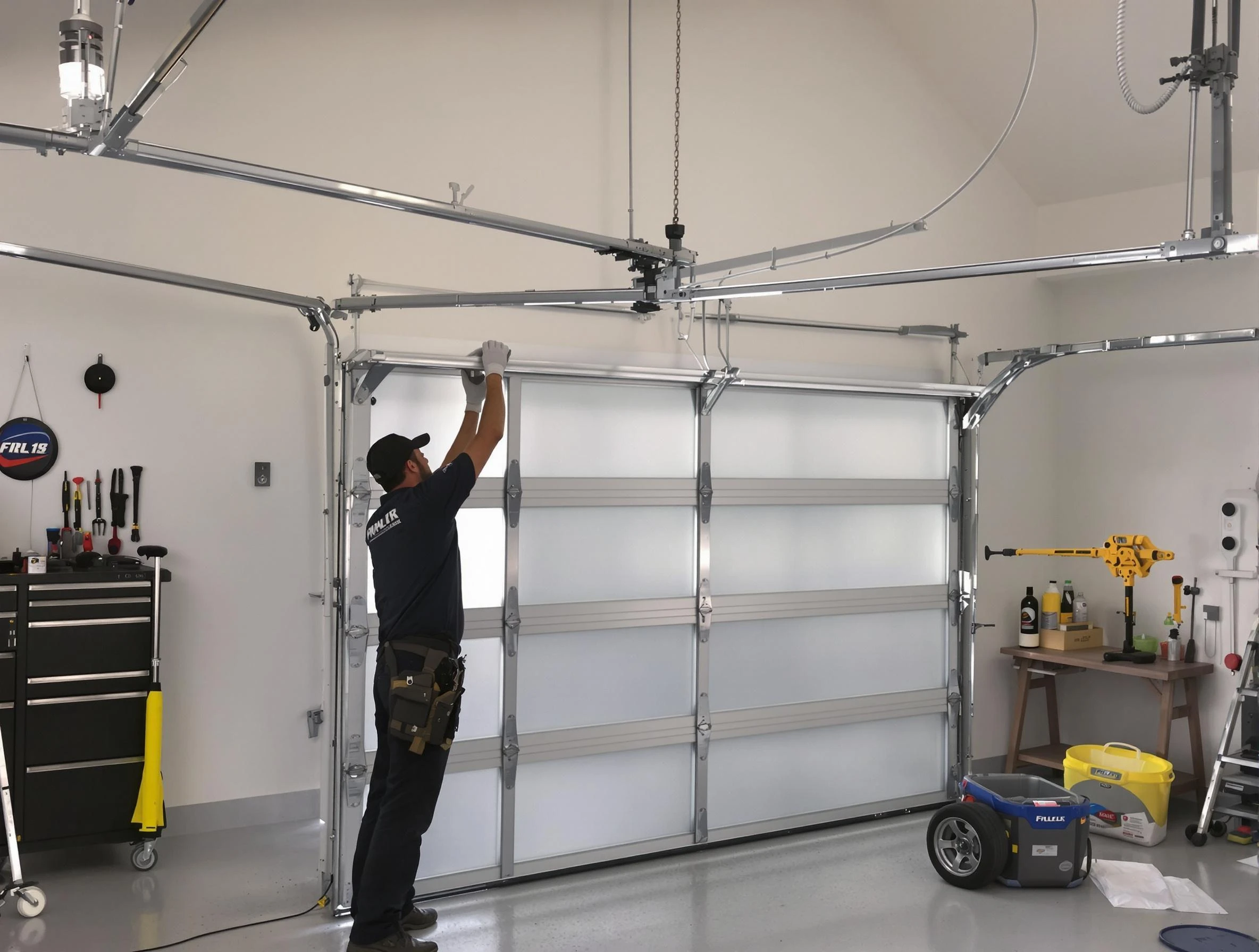 North Valley Garage Door Repair certified team performing precision garage door installation in North Valley
