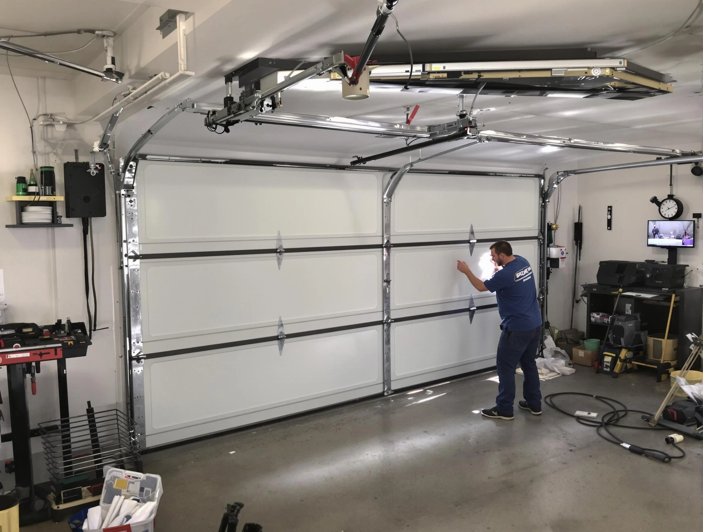 Professional garage door repair service by North Valley Garage Door Repair in North Valley